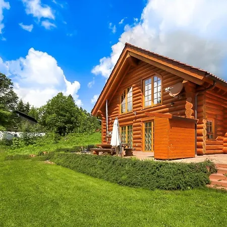 בית נופש Luxus-ferienhaus Blockhaus Nr 2 Toplage Am Mit Sauna, Outdoor-hottub, Kamin Auf 1300m Uem פלדברג