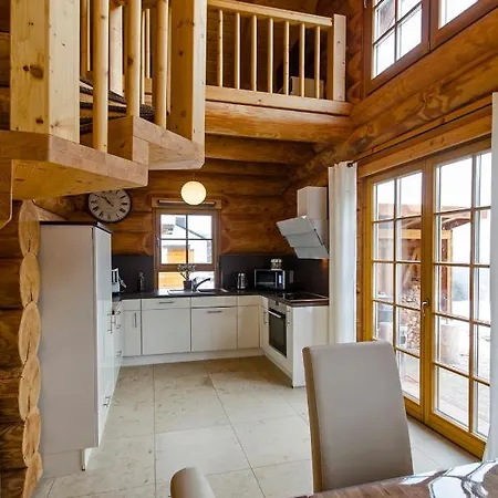 Luxus-ferienhaus Blockhaus Nr 2 Toplage Am Mit Sauna, Outdoor-hottub, Kamin Auf 1300m Uem בית נופש פלדברג