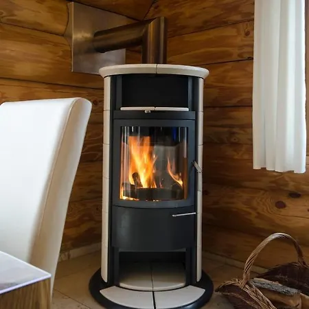 בית נופש Luxus-ferienhaus Blockhaus Nr 2 Toplage Am Mit Sauna, Outdoor-hottub, Kamin Auf 1300m Uem פלדברג
