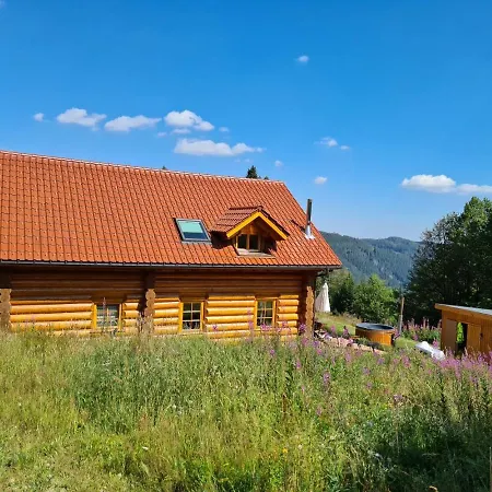 Luxus-ferienhaus Blockhaus Nr 2 Toplage Am Feldberg Mit Sauna, Outdoor-hottub, Kamin Auf 1300m üm